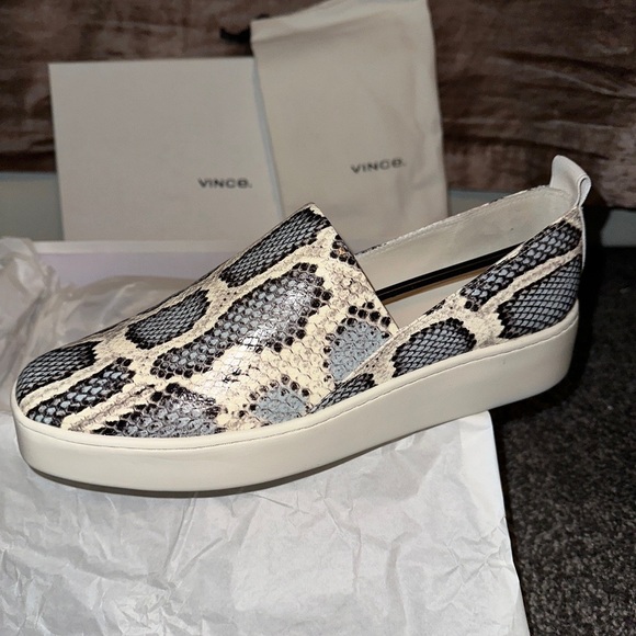 Vince Snakeskin Shoes - Picture 1 of 5